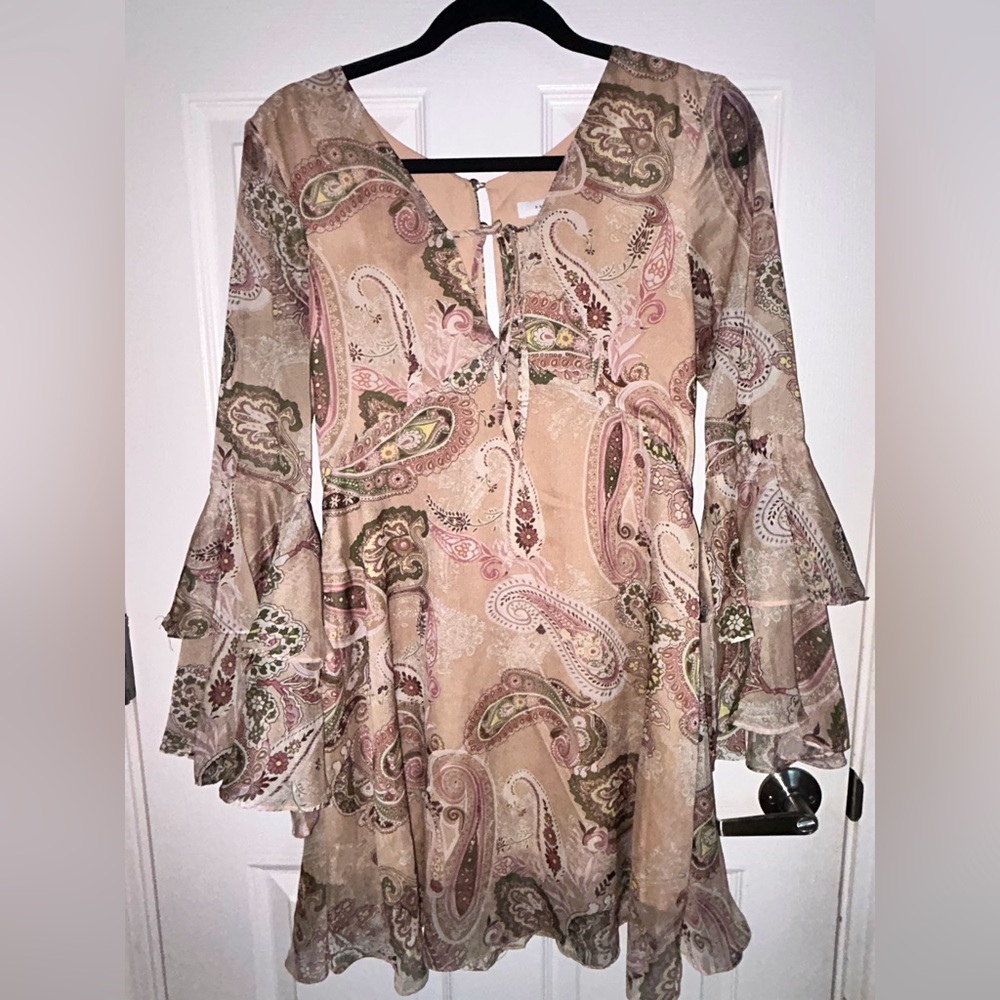Avantlook Paisley minidress
